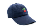 Cherry Navy Baseball Hat