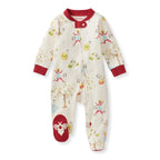 Organic Zip Pajamas - 12 Days of Christmas