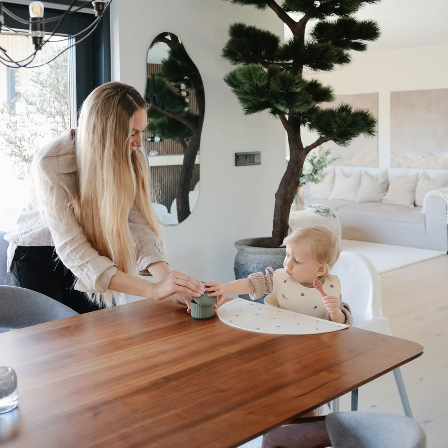 Silicone Baby Bib - Circus