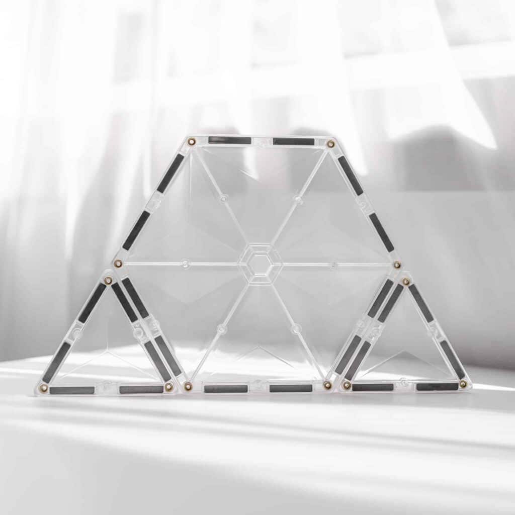 CONNETIX Clear Starter Pack | 34 Pieces