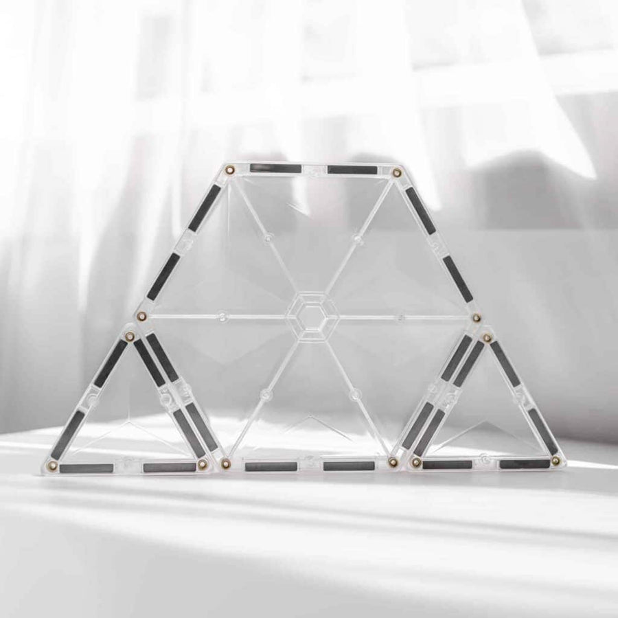 CONNETIX Clear Starter Pack | 34 Pieces