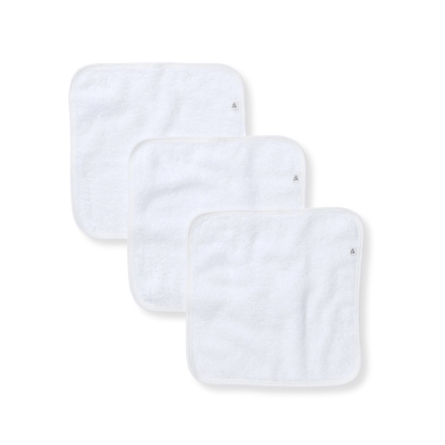 Organic Cotton Washcloth 3-Pack - Cloud