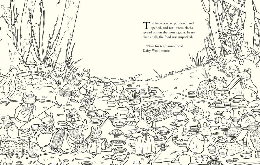 Brambly Hedge: Nature Coloring Book