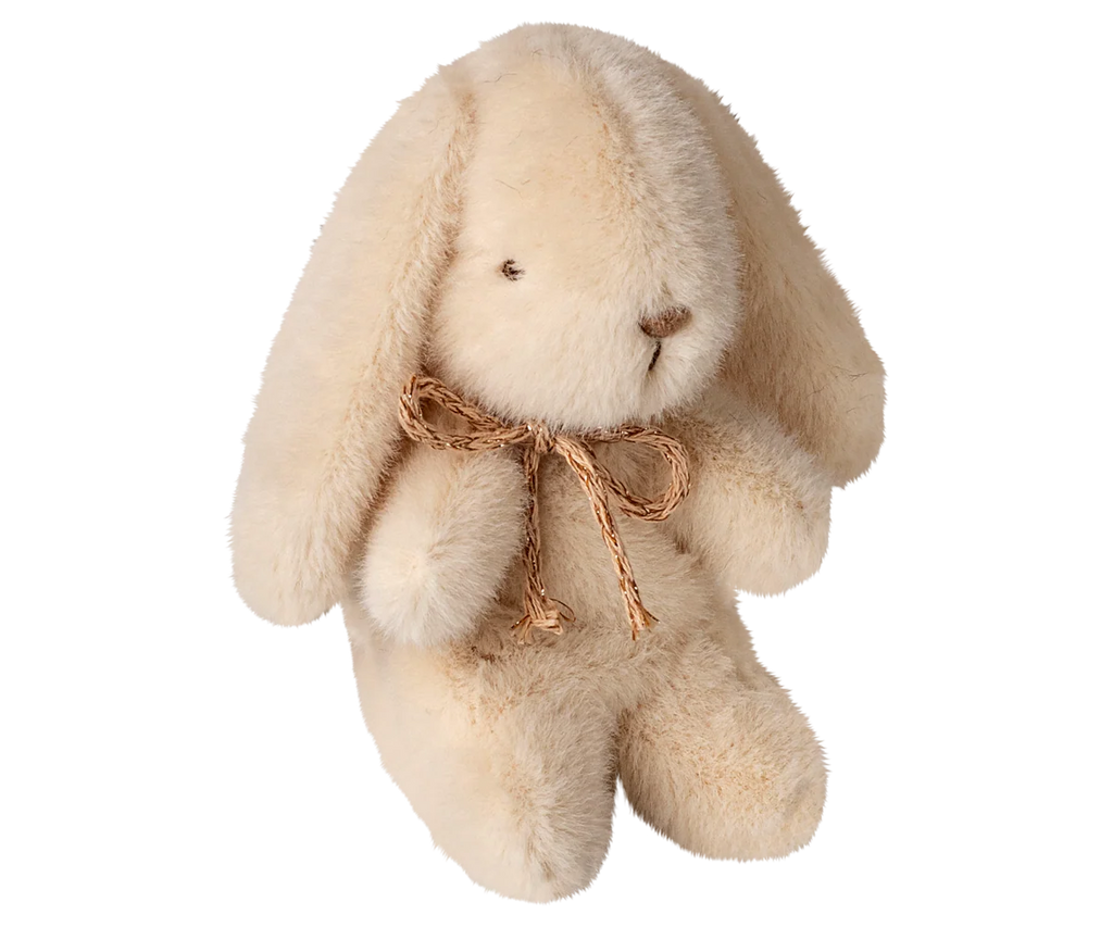 Mini Cream Plush Bunny
