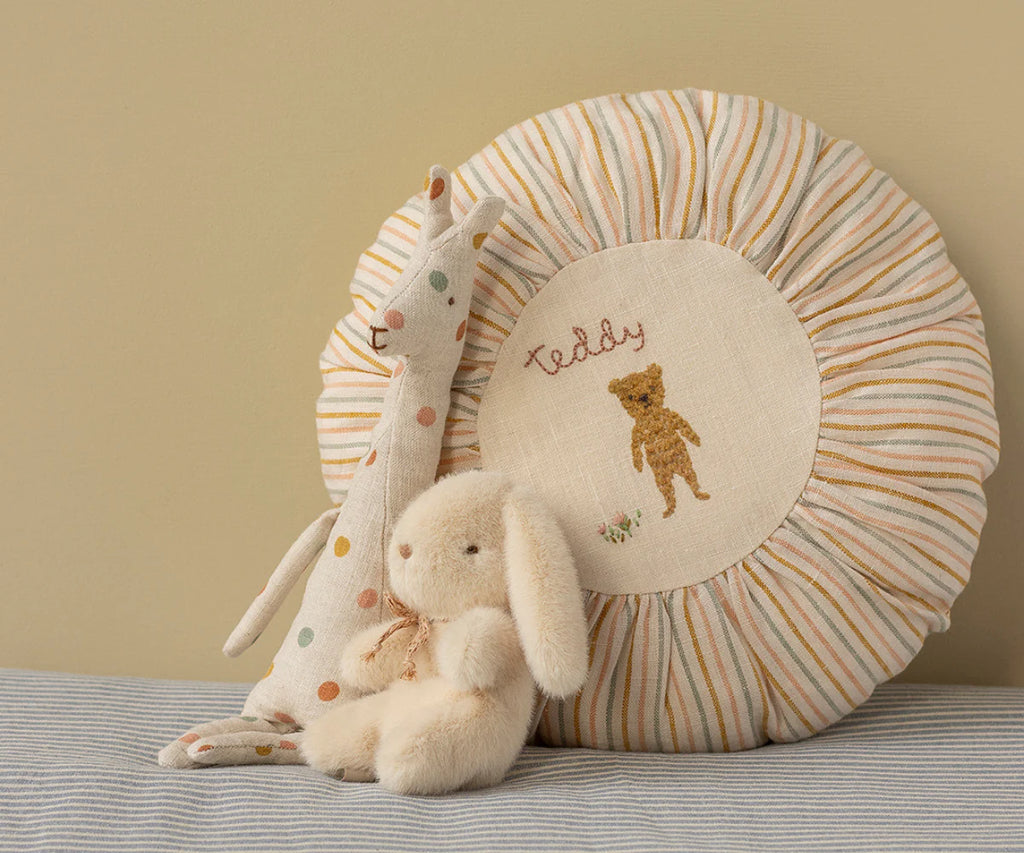 Mini Cream Plush Bunny