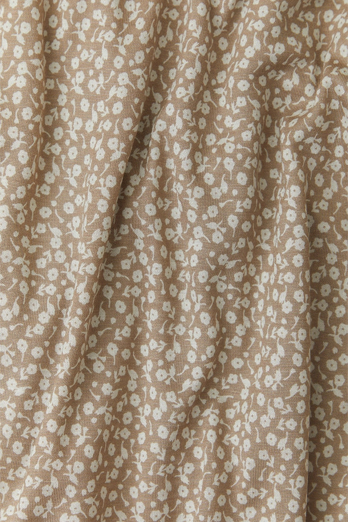 Cream Floral Baby Wrap