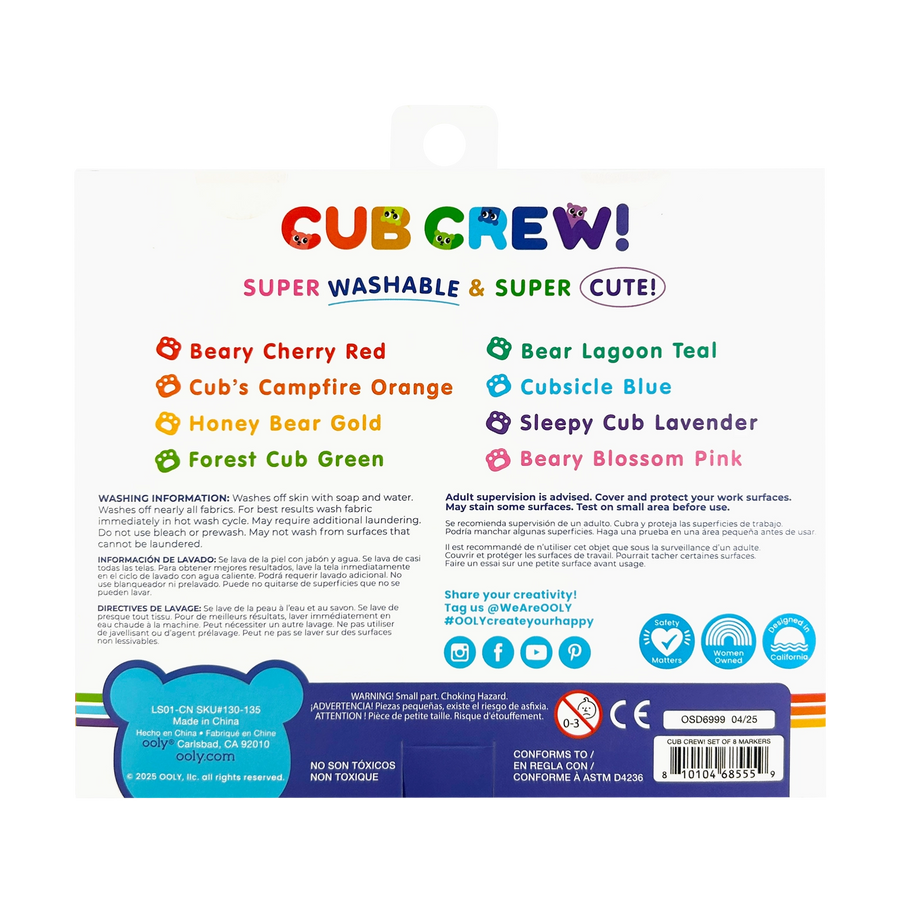 Cub Crew Markers (set of 8)