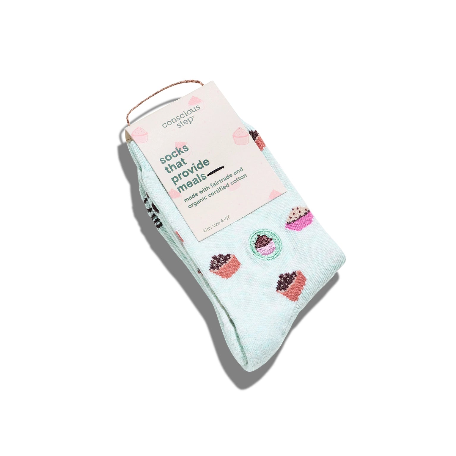 Socks That Provide Meals - Blue Cupcakes