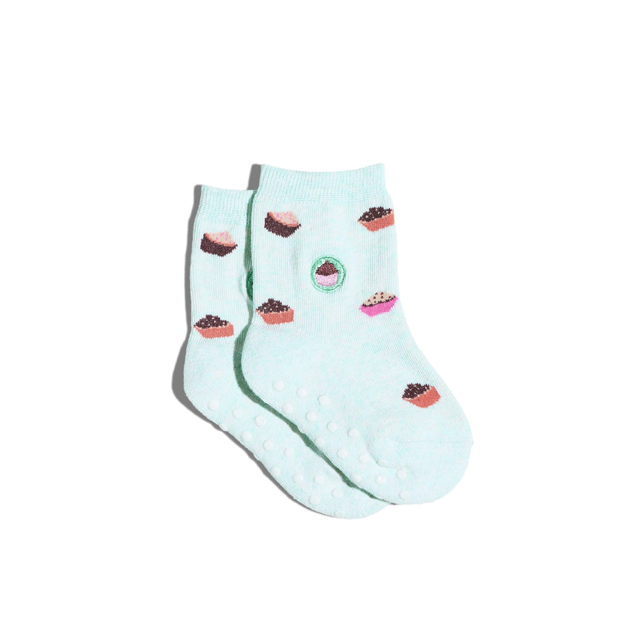 Socks That Provide Meals - Blue Cupcakes