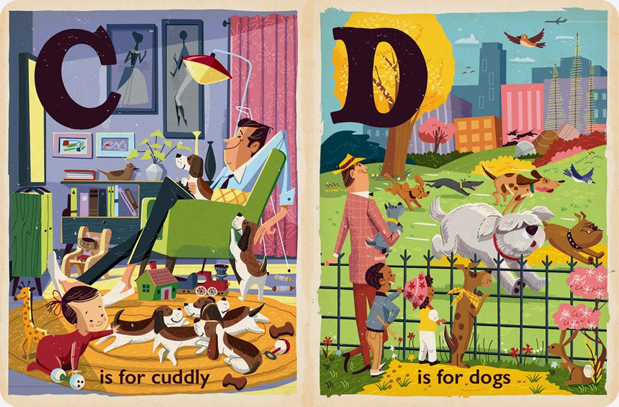 D is for Dogs Board Book