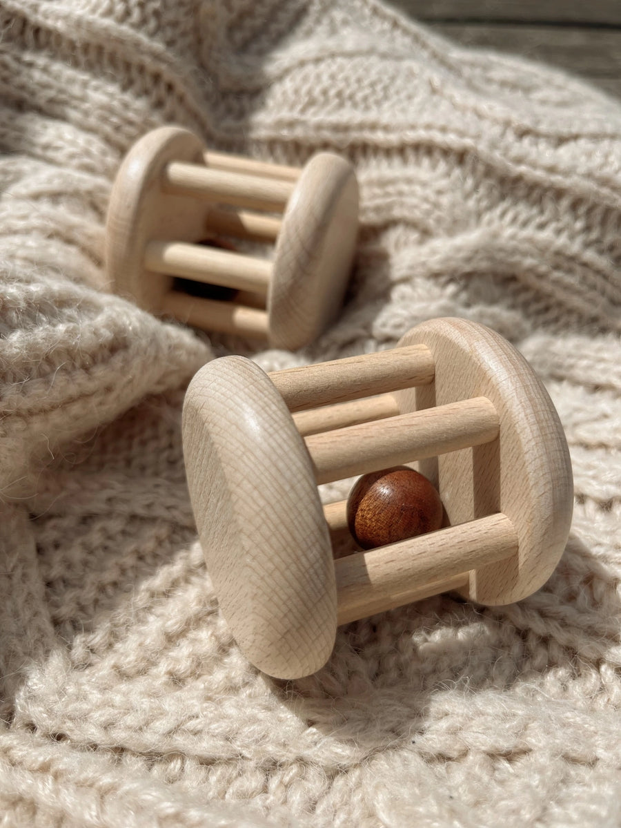 Wooden Baby Bell Cylinder