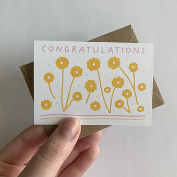 Congratulations Tiny Enclosure Card