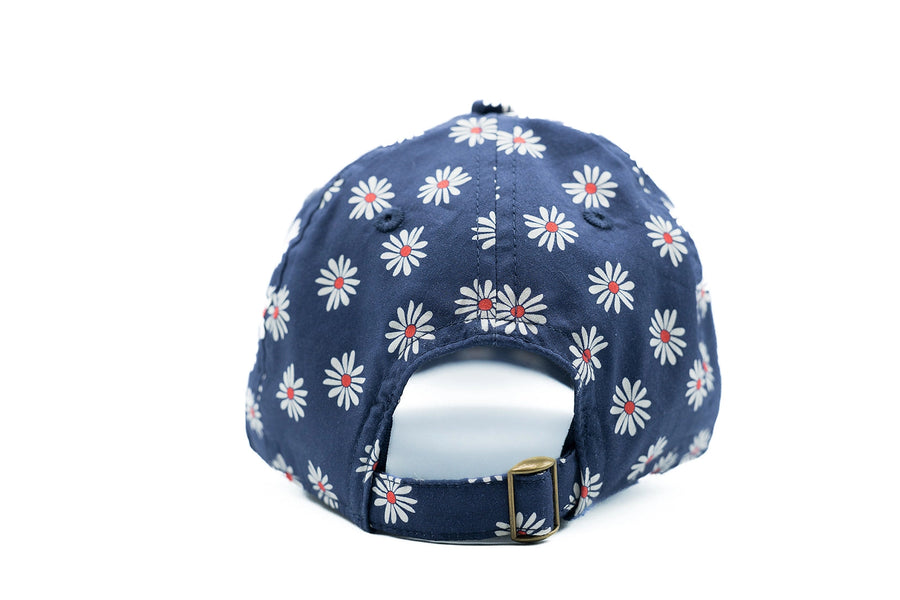 Navy Daisy Mama Hat