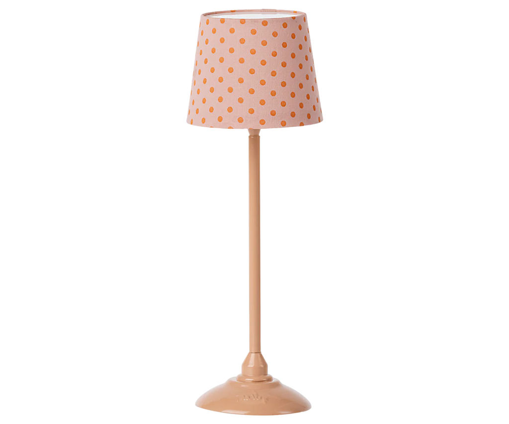 Dark Powder Polka Dot Miniature Floor Lamp