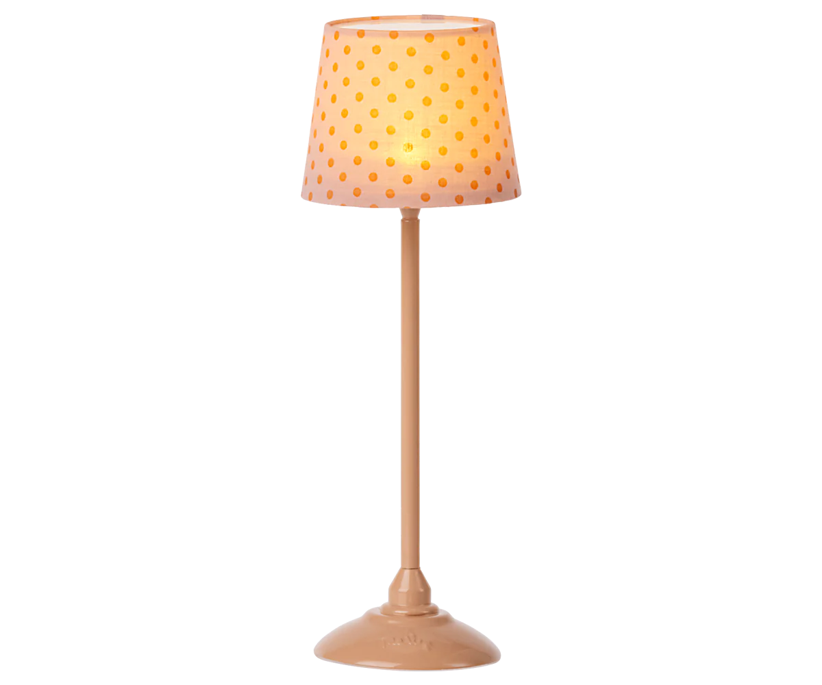 Dark Powder Polka Dot Miniature Floor Lamp