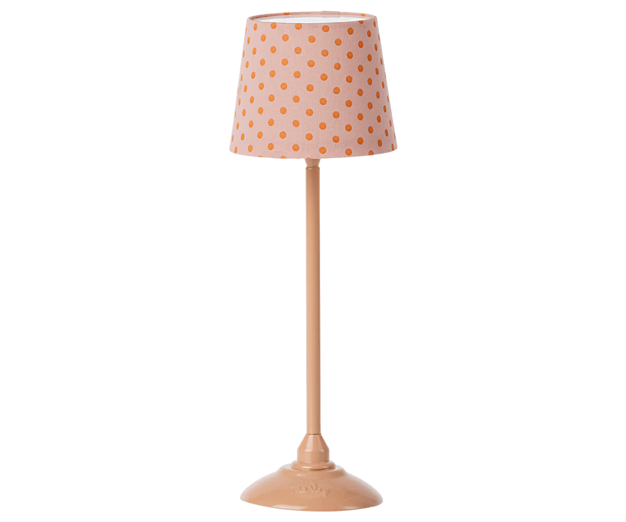 Miniature Floor Lamp - Dark Powder Polka Dot