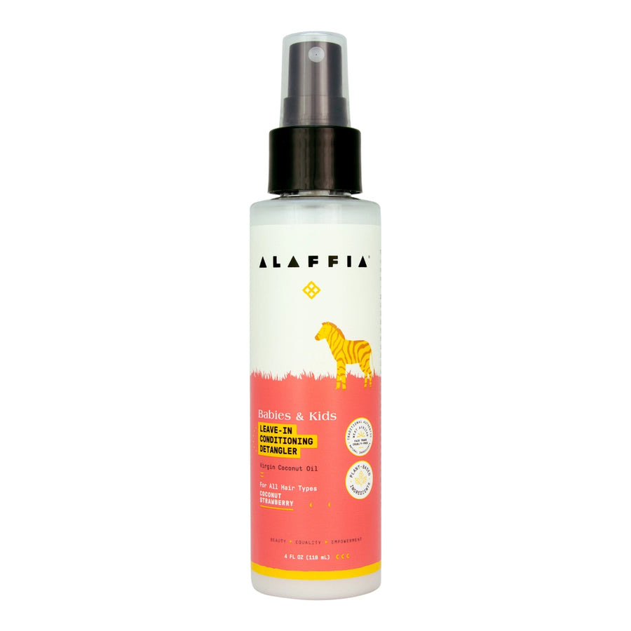 Baby & Kids Detangling Spray, Coconut Strawberry, 4oz