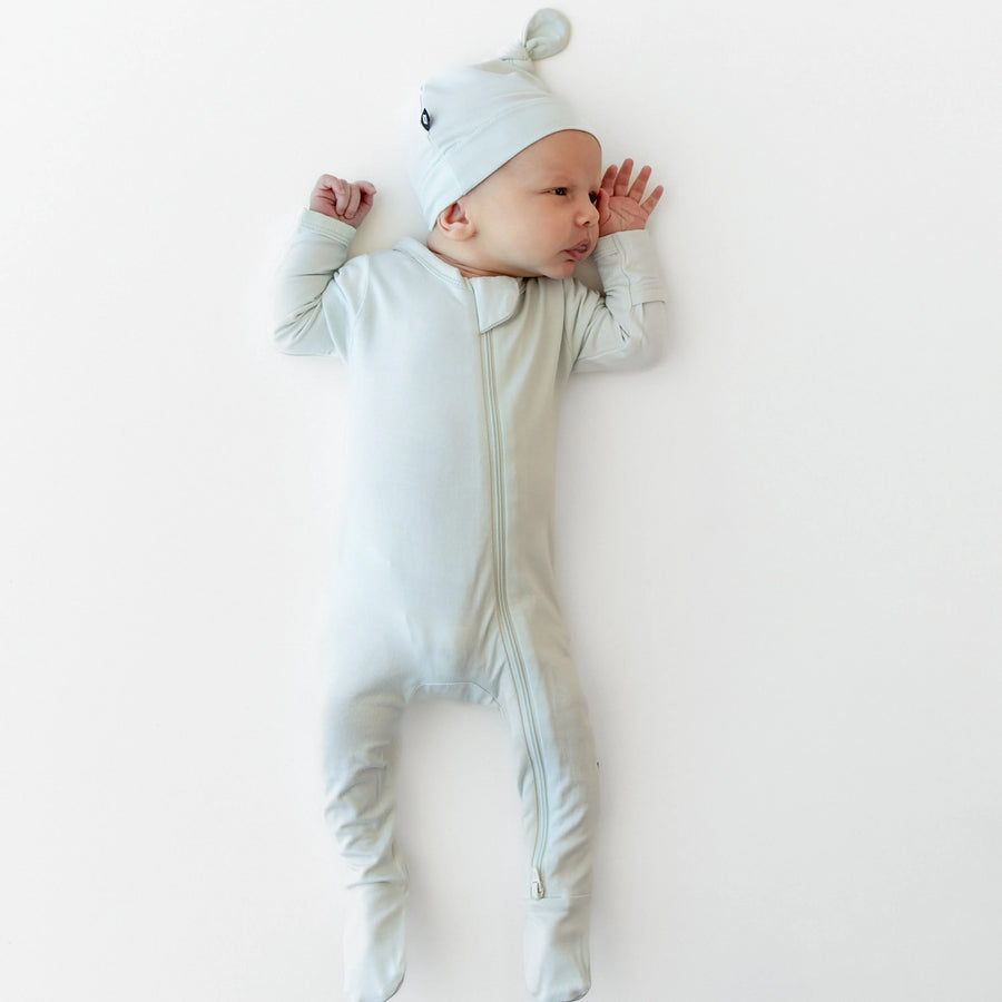 Dew Bamboo Zippered Footie