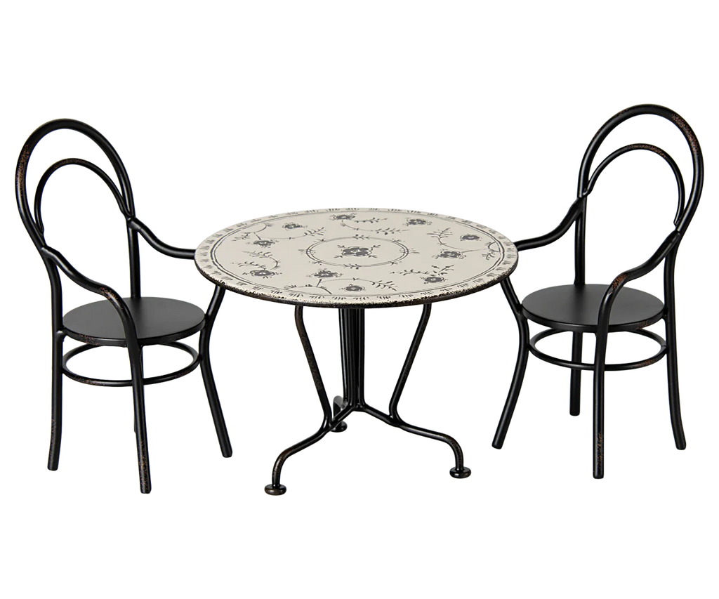 Miniature Dining Table Set (2 chairs)