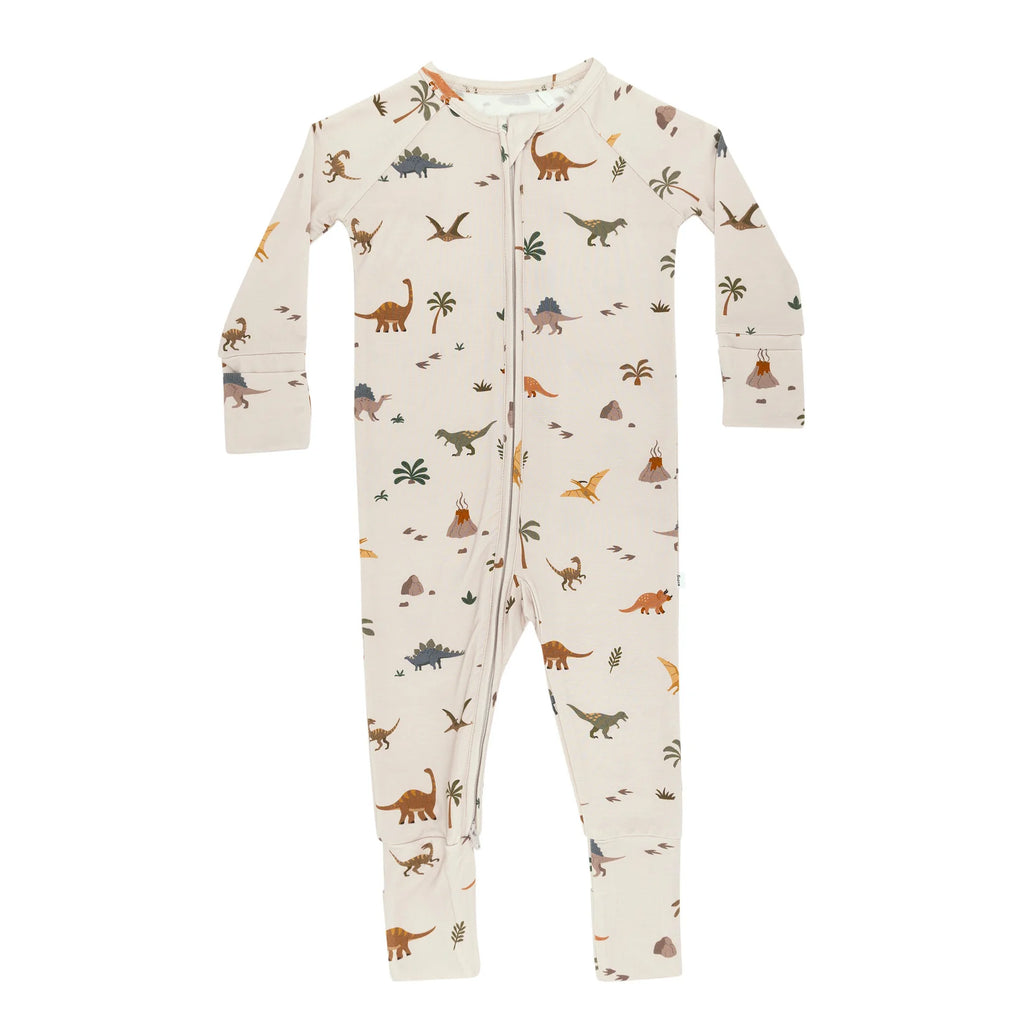 Prehistoric Dinosaurs Zip Romper