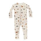Prehistoric Dinosaurs Zip Romper