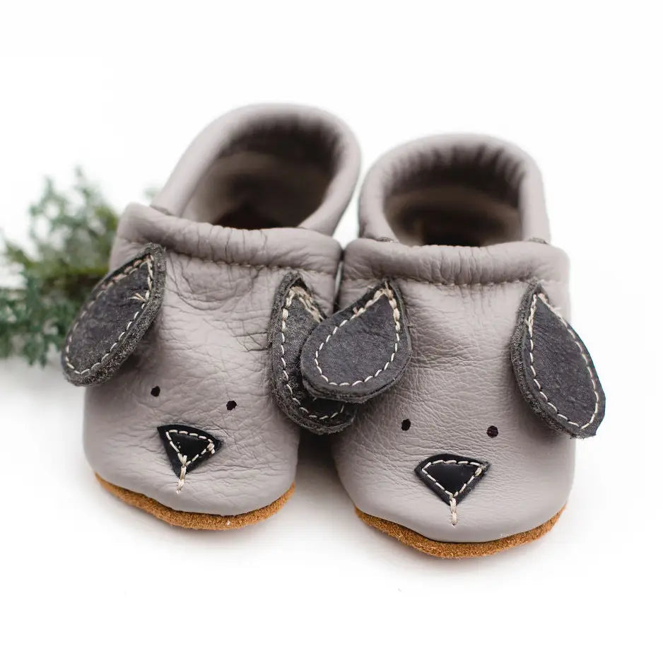 Gray Doggies Loafer Shoes