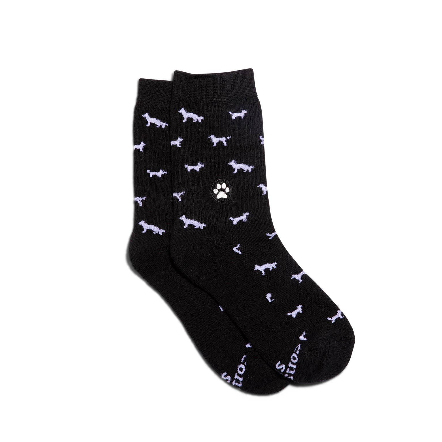 Socks That Save Dogs - Black Dogs