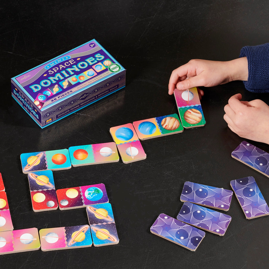 Space Shiny Mini Dominoes