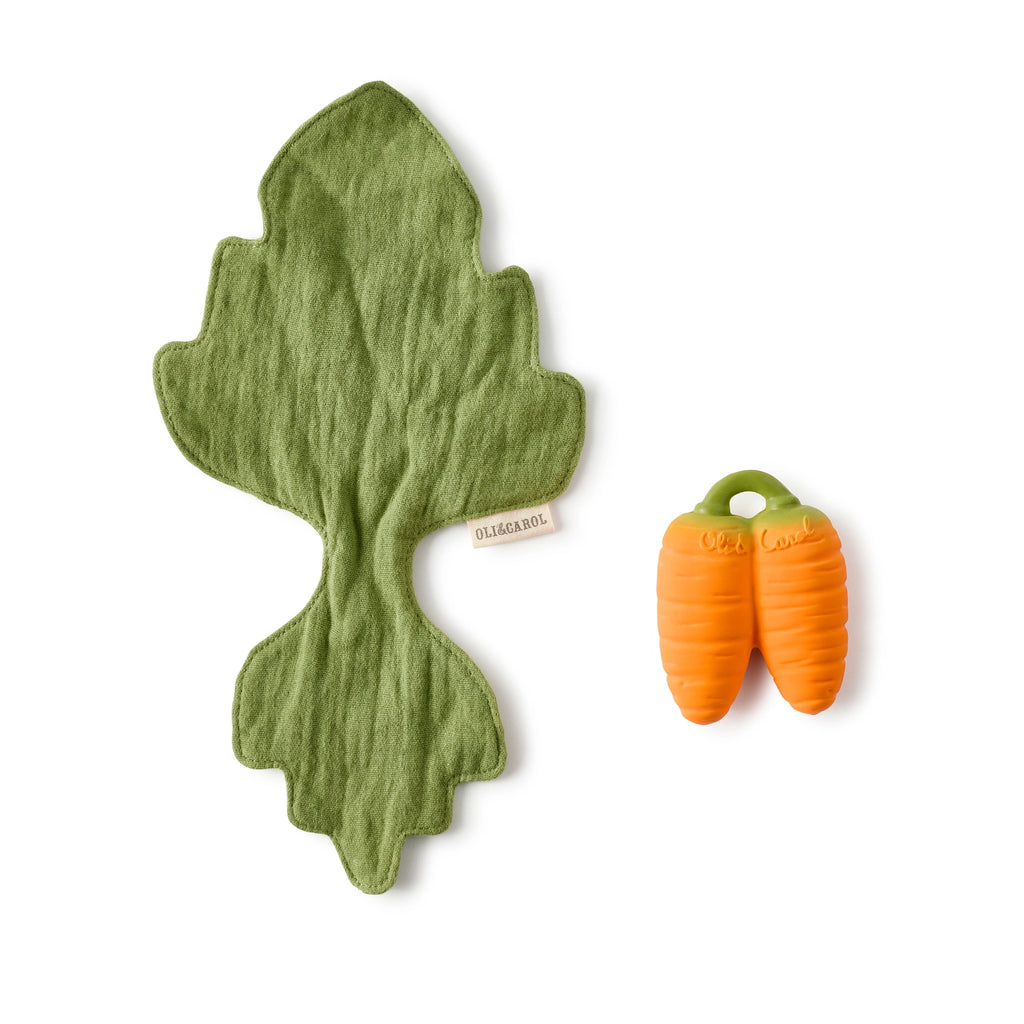Cathy the Carrot Doudou Teether