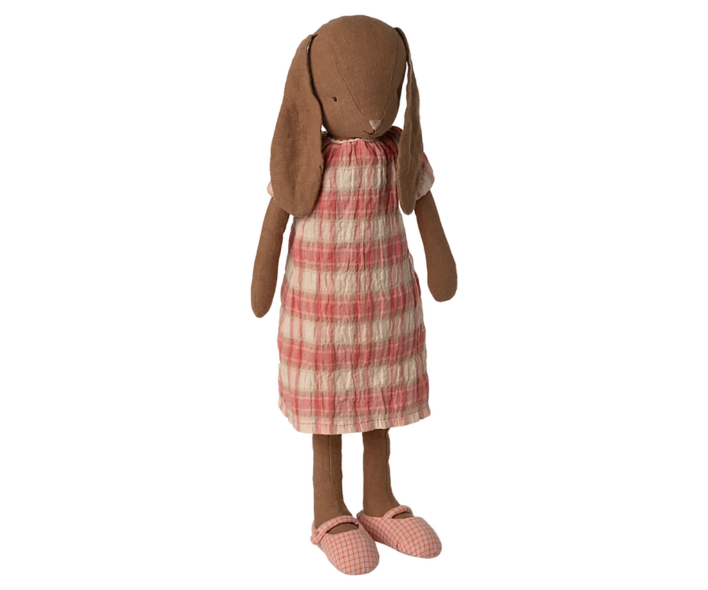 Chocolate Brown Bunny in Dress - Size 3