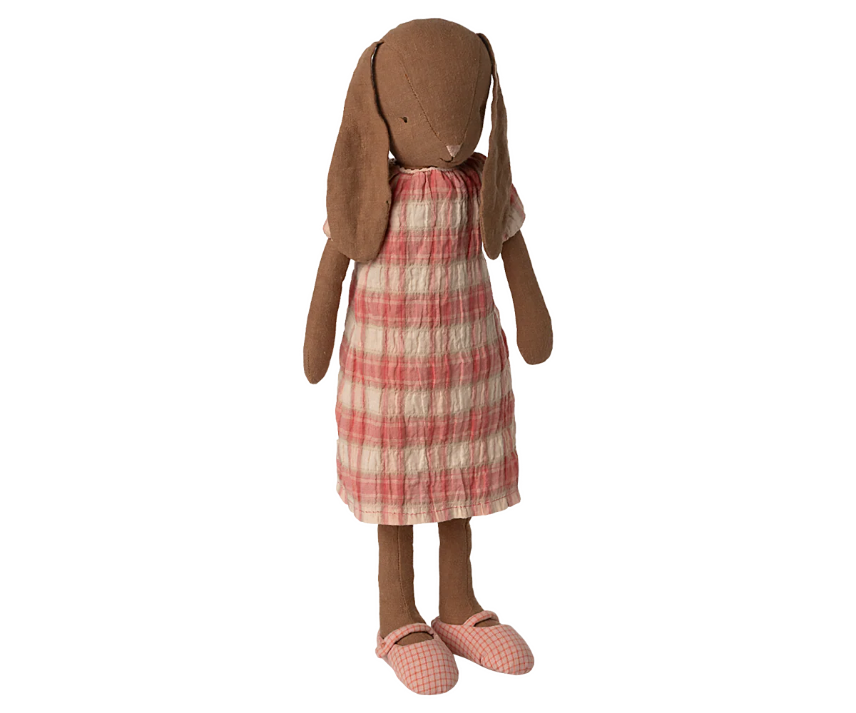 Chocolate Brown Bunny in Dress - Size 3