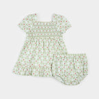 Strawberry Gingham Dress Set