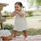 Strawberry Gingham Dress Set