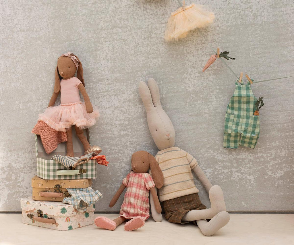 Chocolate Brown Bunny in Dress - Size 3