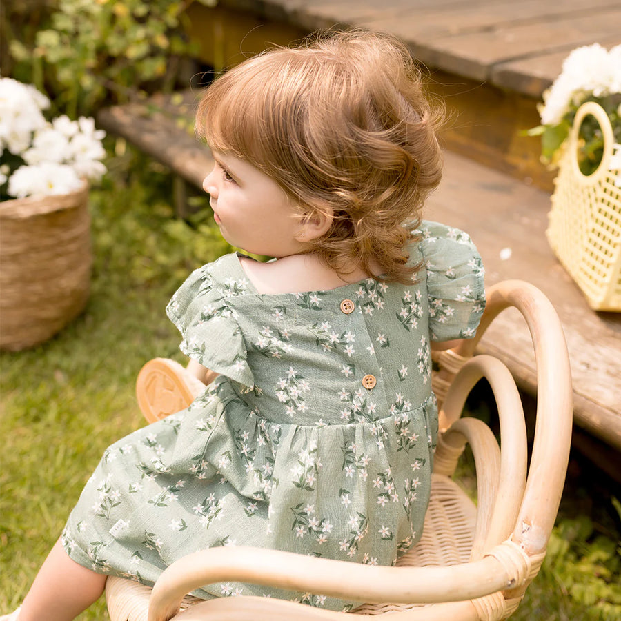 Exotic Flowers Dress Set