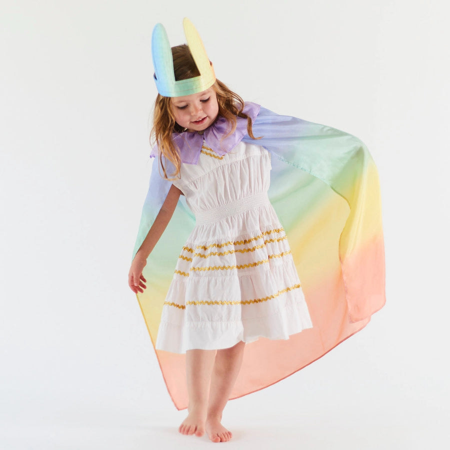 Soft Rainbow Cape