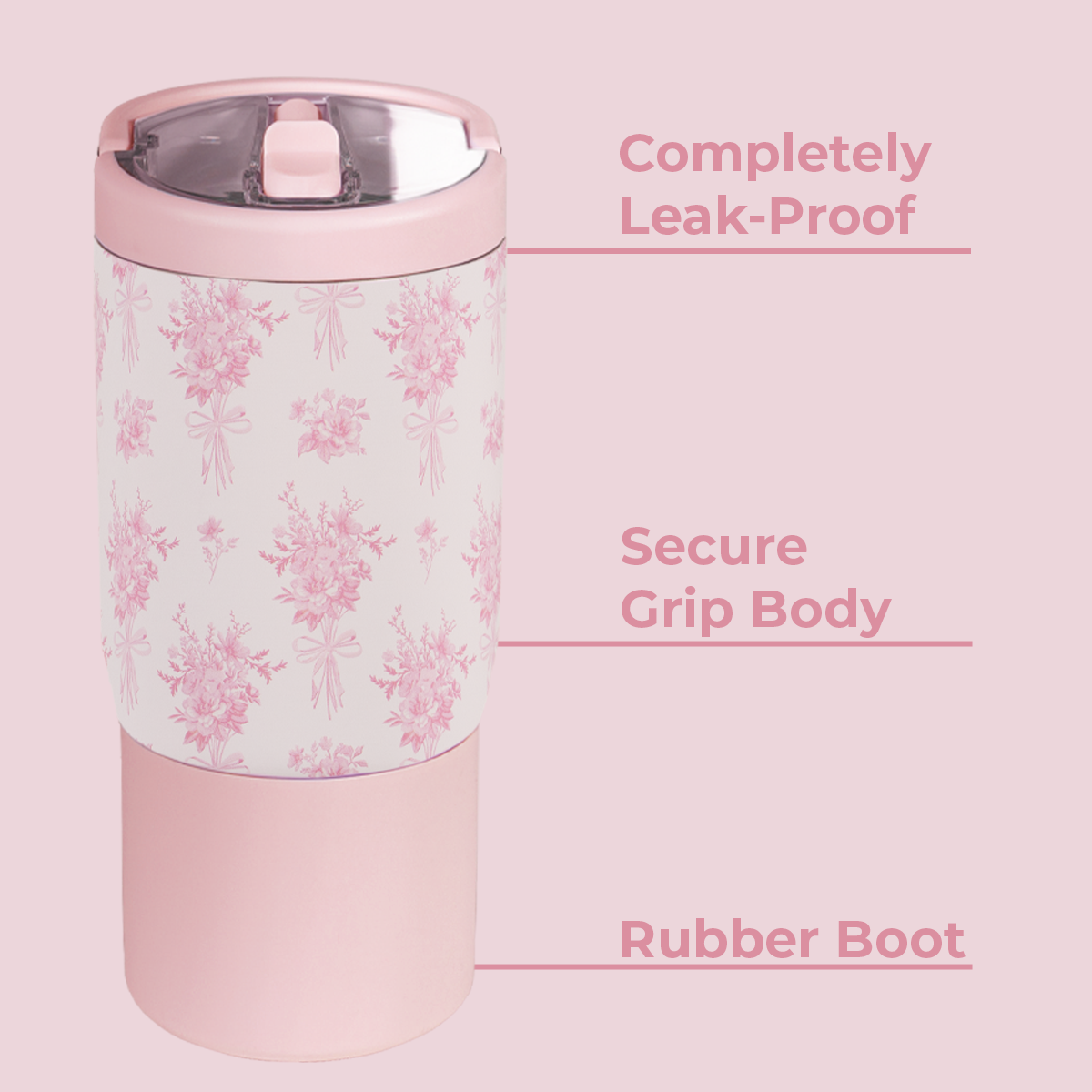 14oz Sport Bottle - Bouquet