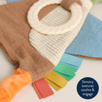 Bitzy Crinkle™ Mallard Duck Sensory Toy