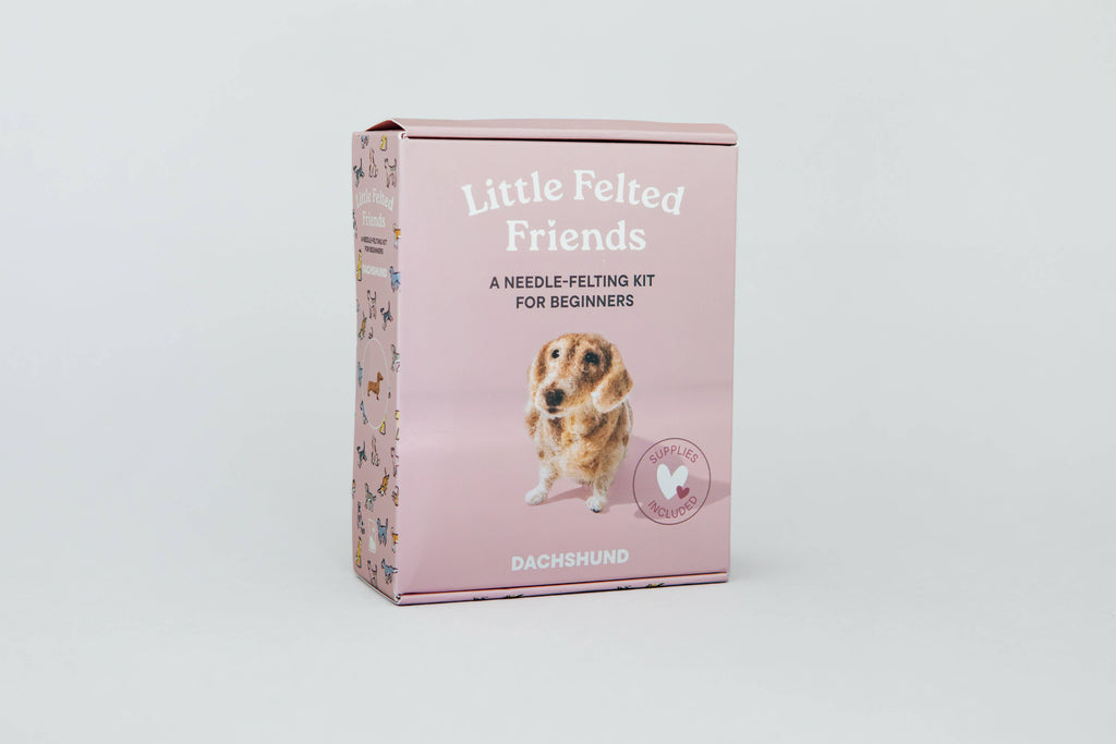 Little Felted Friends: Dachshund (A Needle-Felting Kit)