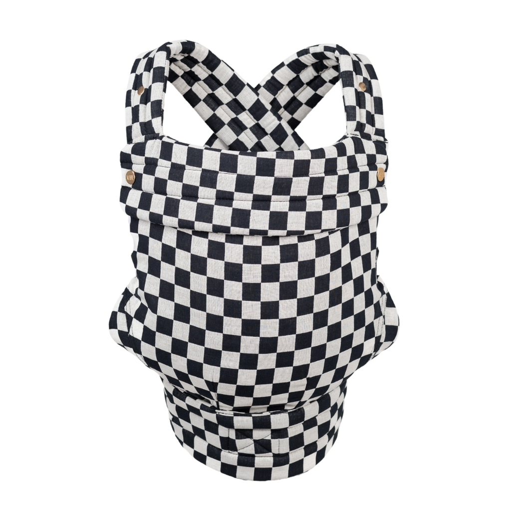 The Monarch Carrier - Ebony Check