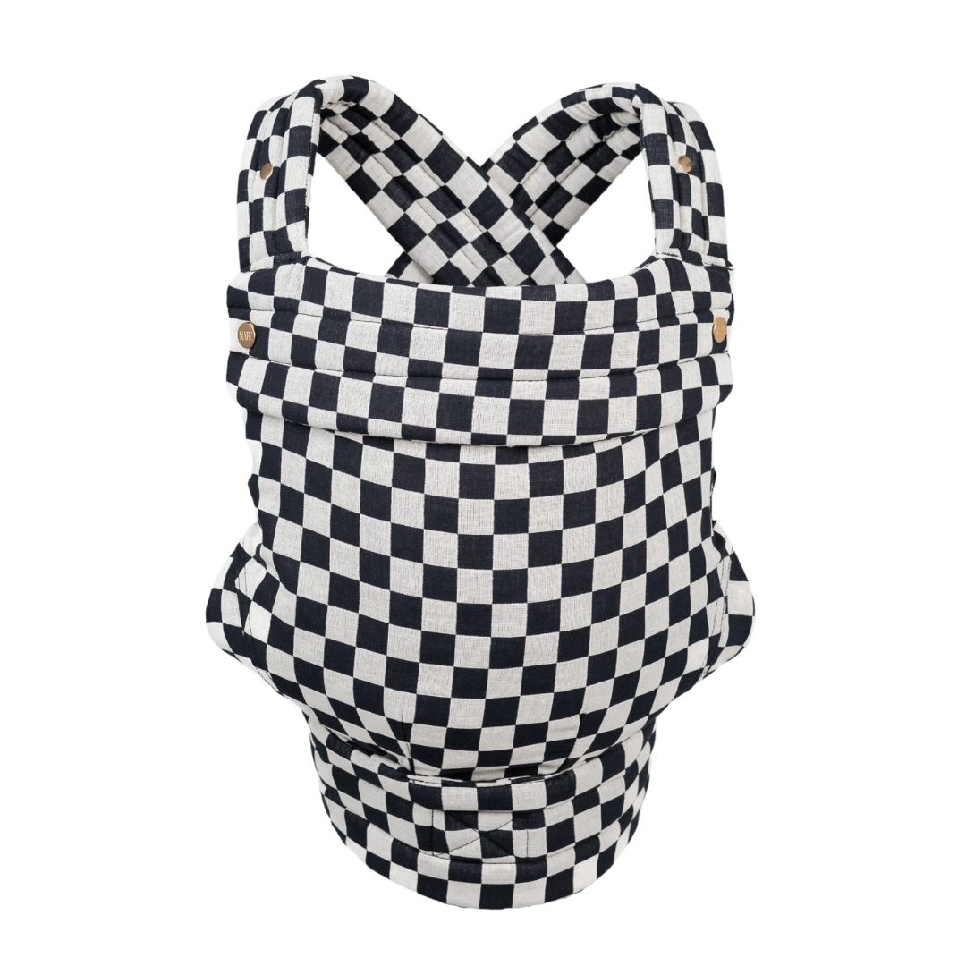 The Monarch Carrier - Ebony Check