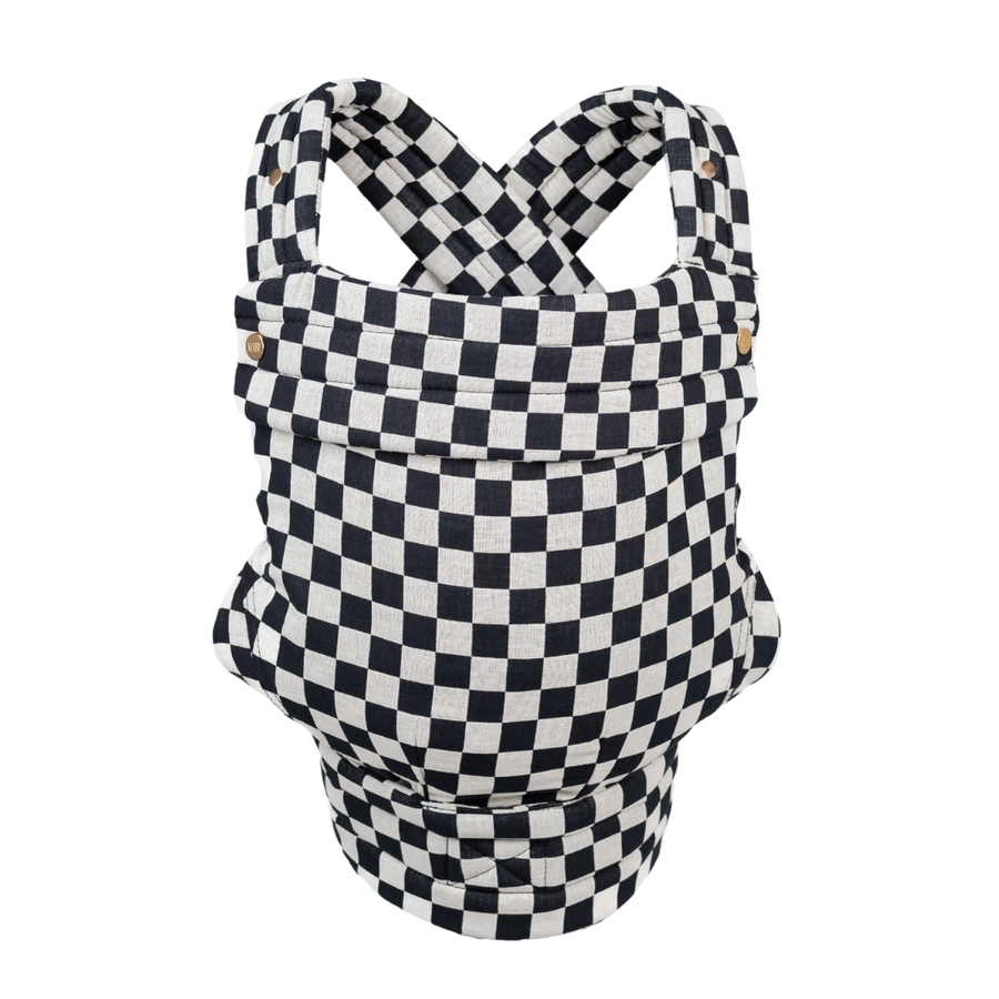 The Monarch Carrier - Ebony Check