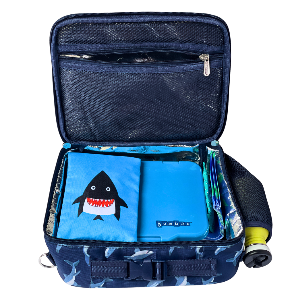 Yumbox Insulated Lunch Bag for Kids – Fun Shark Print