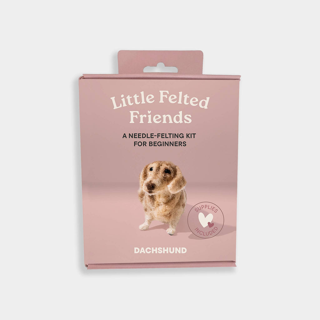 Little Felted Friends: Dachshund (A Needle-Felting Kit)