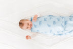 Organic Cotton Adjustable Sleep Bag - Elephants