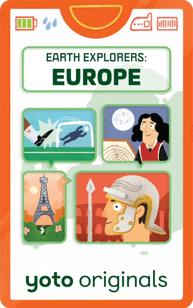 Earth Explorers Yoto Cards