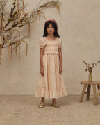 Floral Stripe Maggie Dress