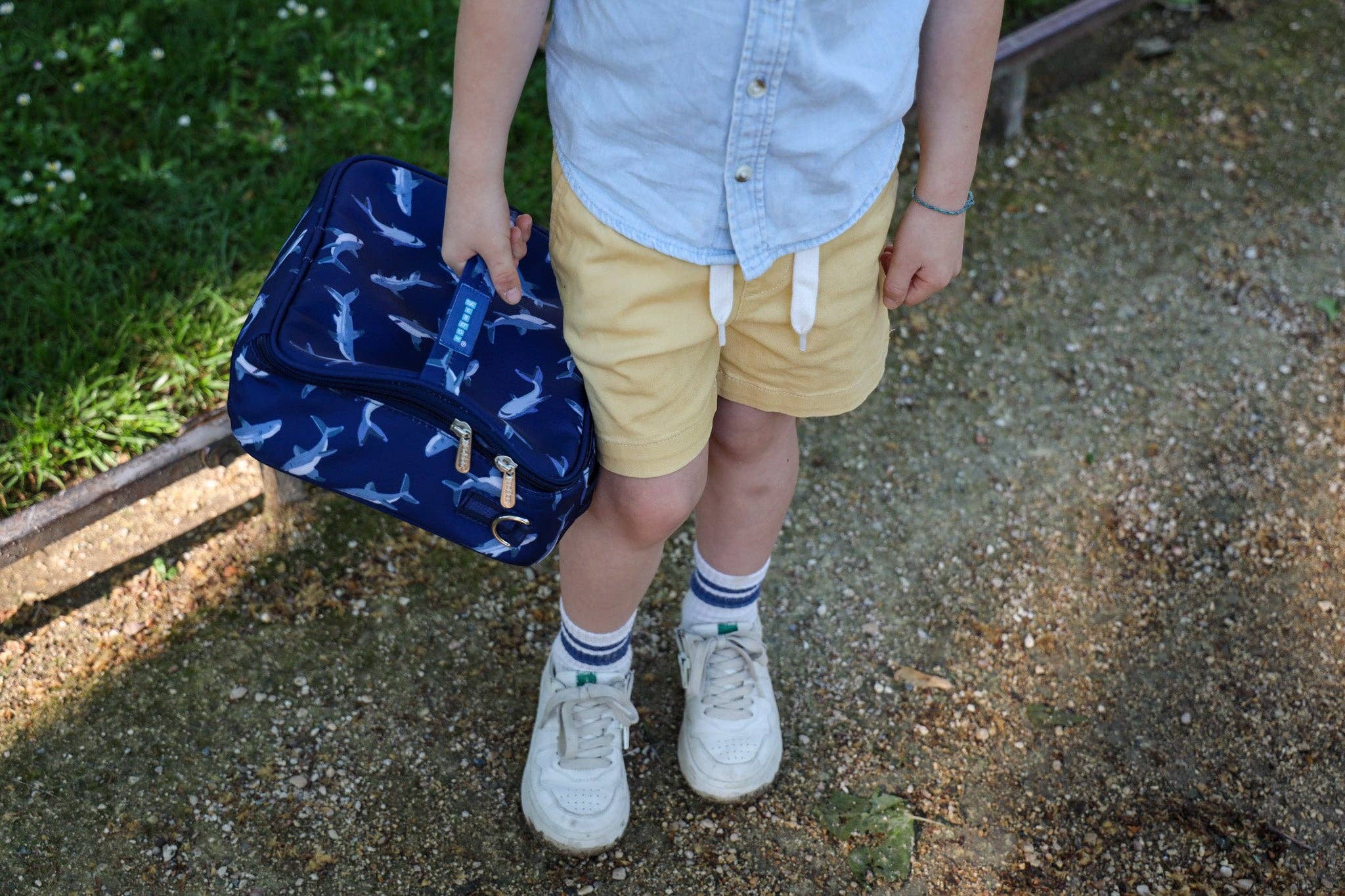 Yumbox Insulated Lunch Bag for Kids – Fun Shark Print