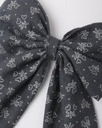 Heart Ditsy Oversized Bow