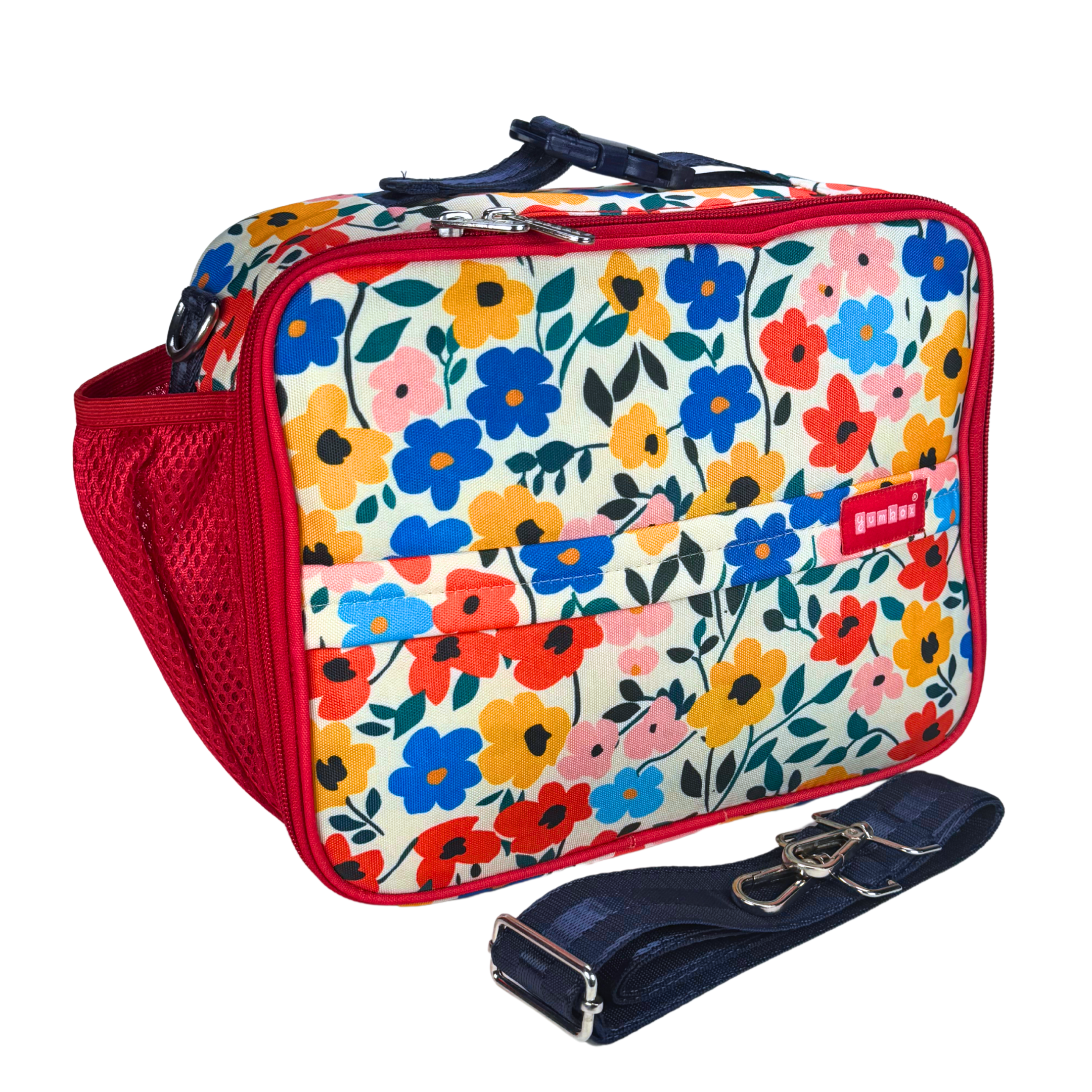 Yumbox Insulated Lunch Bag - Liberty Poppy Flowers Print